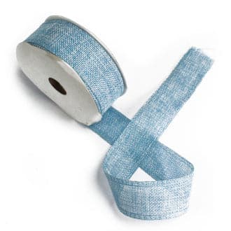 Natural Texture Ribbon 38mm x 20m - Baby Blue - best price from Maltashopper.com NTRIB-01