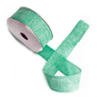 Natural Texture Ribbon 38mm x 20m - Aqua - best price from Maltashopper.com NTRIB-03