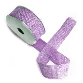 Natural Texture Ribbon 38mm x 20m - Lavender - best price from Maltashopper.com NTRIB-06