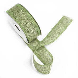 Natural Texture Ribbon 38mm x 20m - Moss - best price from Maltashopper.com NTRIB-08