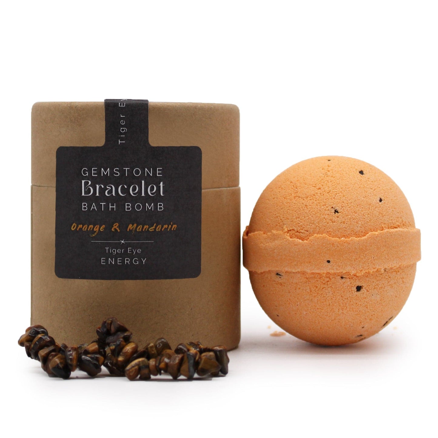 Bliss Tiger Eye Gem Bracelet Bath Bomb