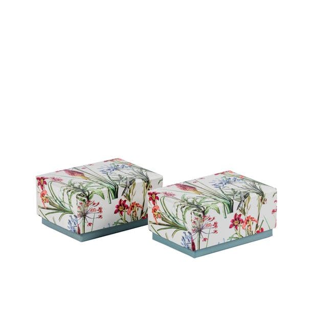 FLORES Multicolored box H 5 x W 15 x D 10 cm - best price from Maltashopper.com CS662403