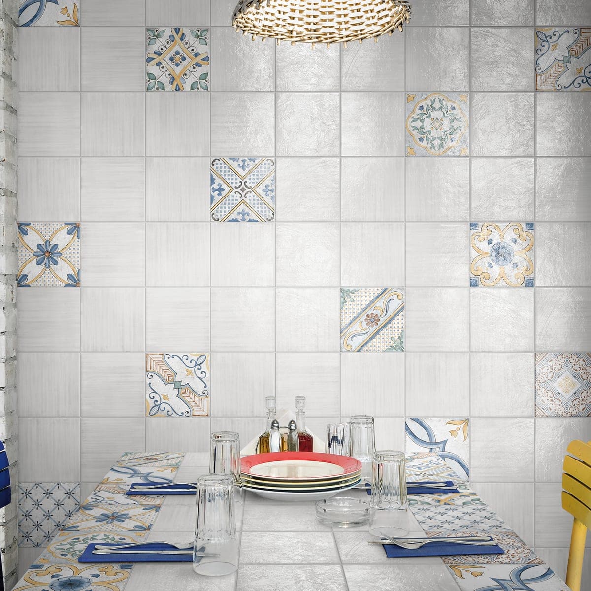 RIV 20X20 MED WHITE 1.42 M2 - best price from Maltashopper.com BR450001583