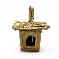 Small Square Seagrass Bird Box 18x13cm - best price from Maltashopper.com BIRDB-02