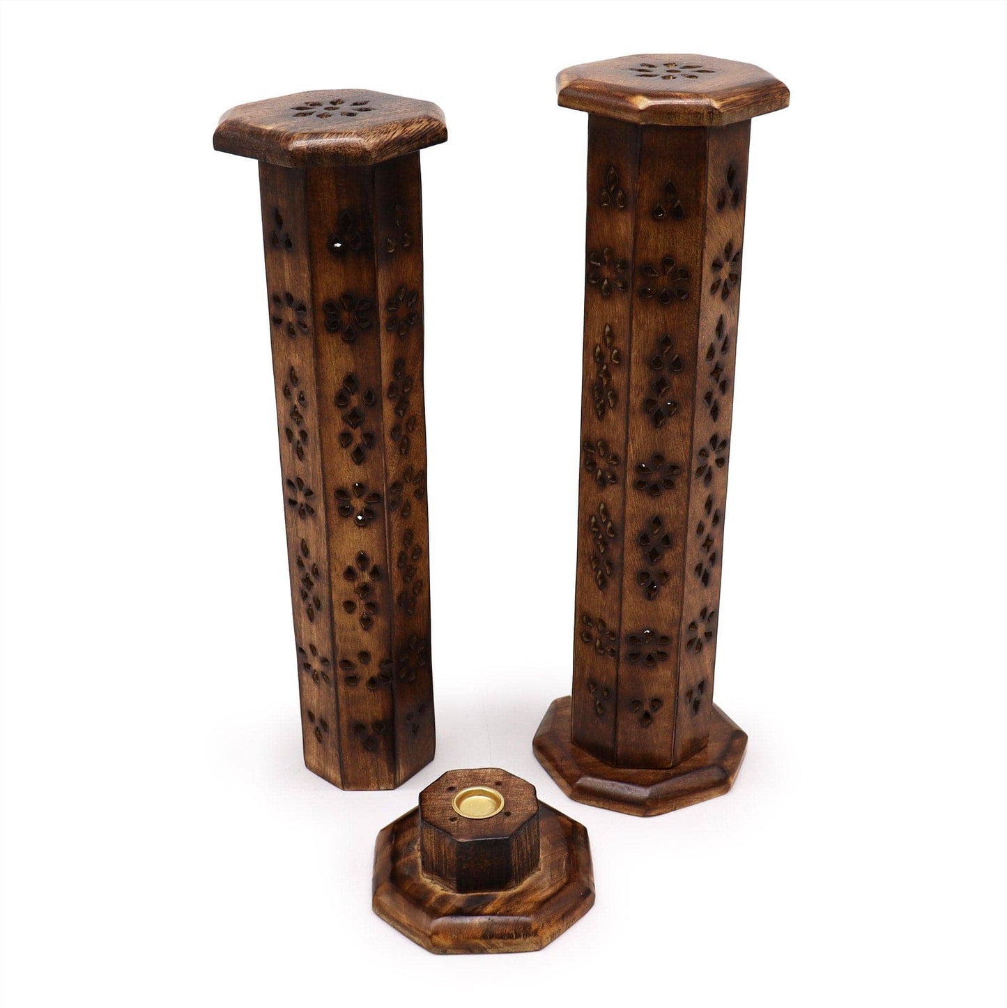 Bliss Mango Wood Hexagonal Tower