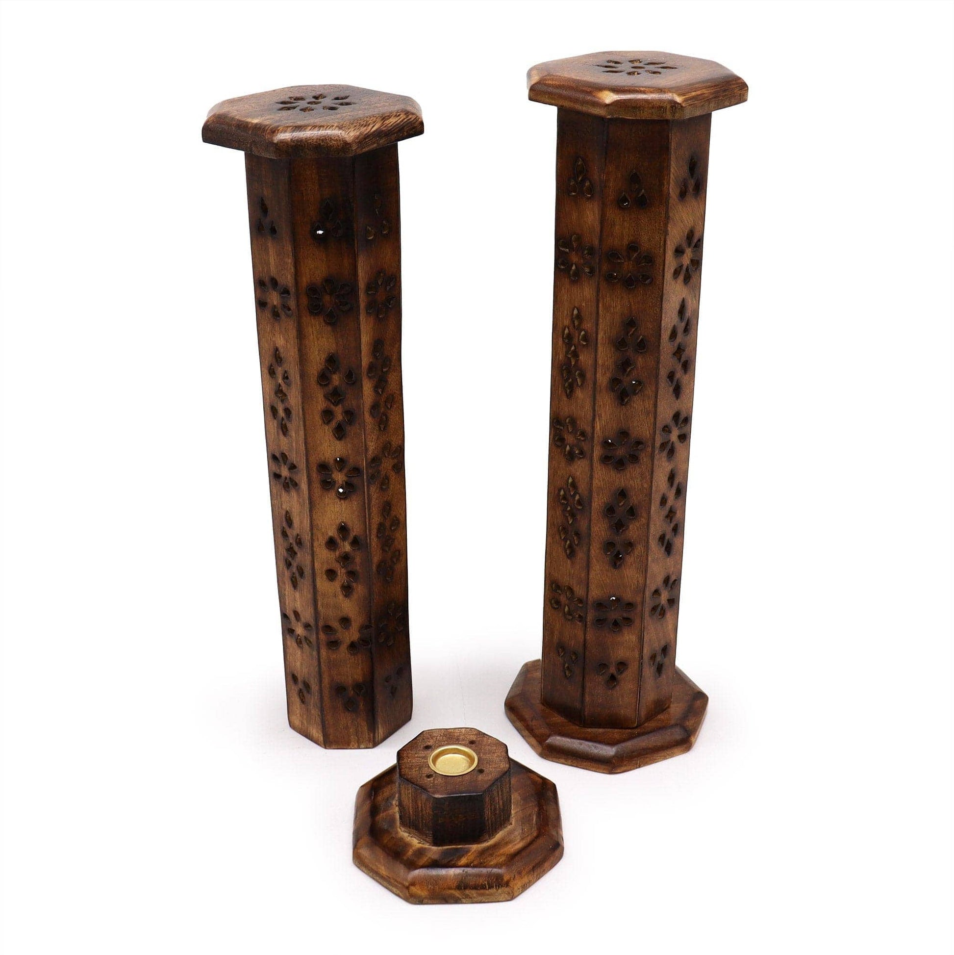 Bliss Mango Wood Hexagonal Tower