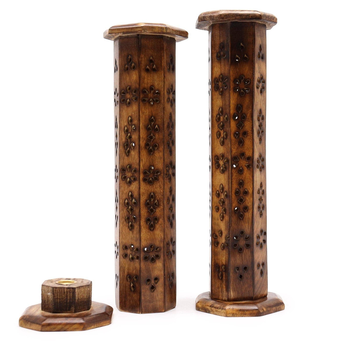 Bliss Mango Wood Hexagonal Tower