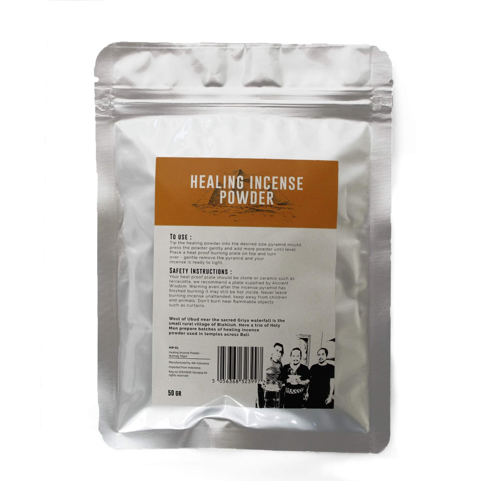 Bliss Healing Incense Powder - Nutmeg 50gm