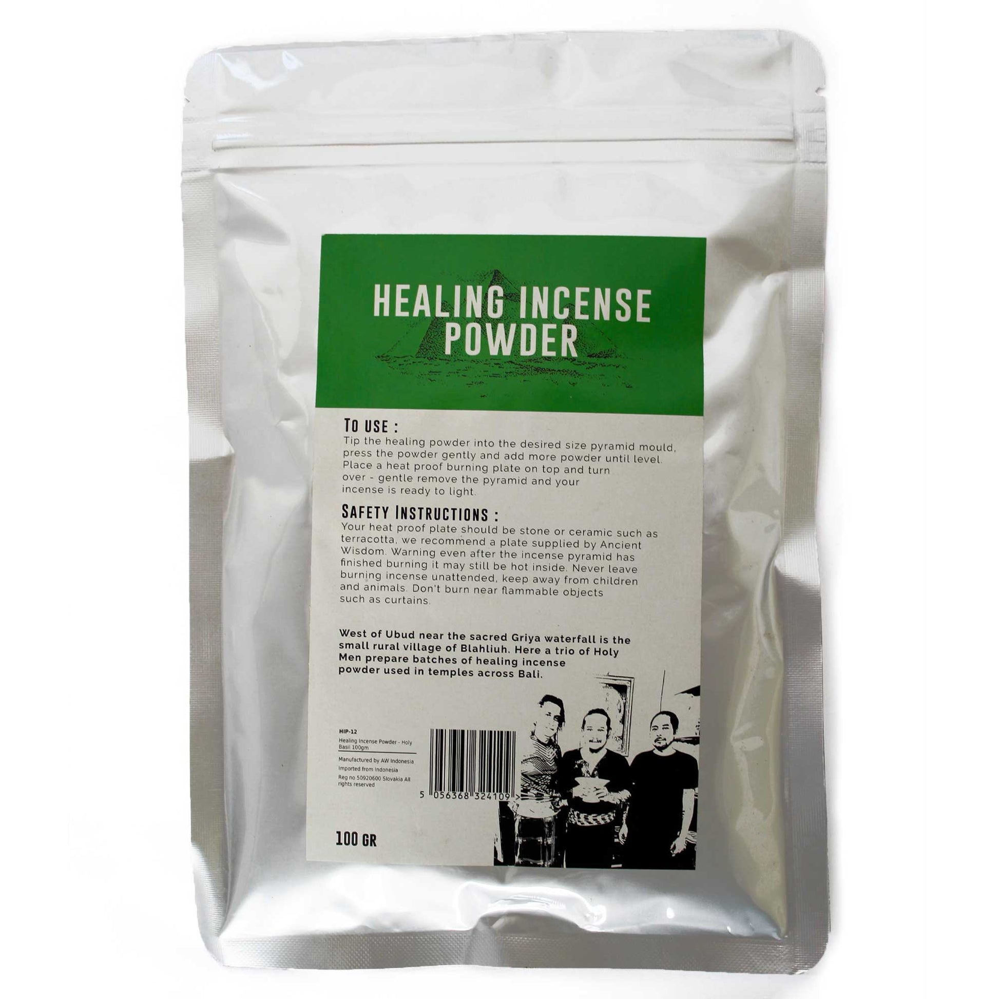 Bliss Healing Incense Powder - Holy Basil 100gm