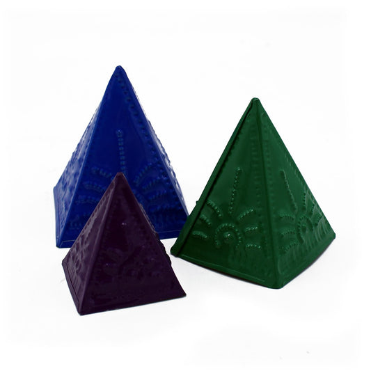 Bliss Incense Powder Mould Set - Blue Green Purple
