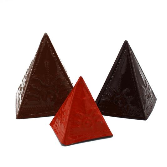 Bliss Incense Powder Mould Set - Lt Brown Dk Brown Orange
