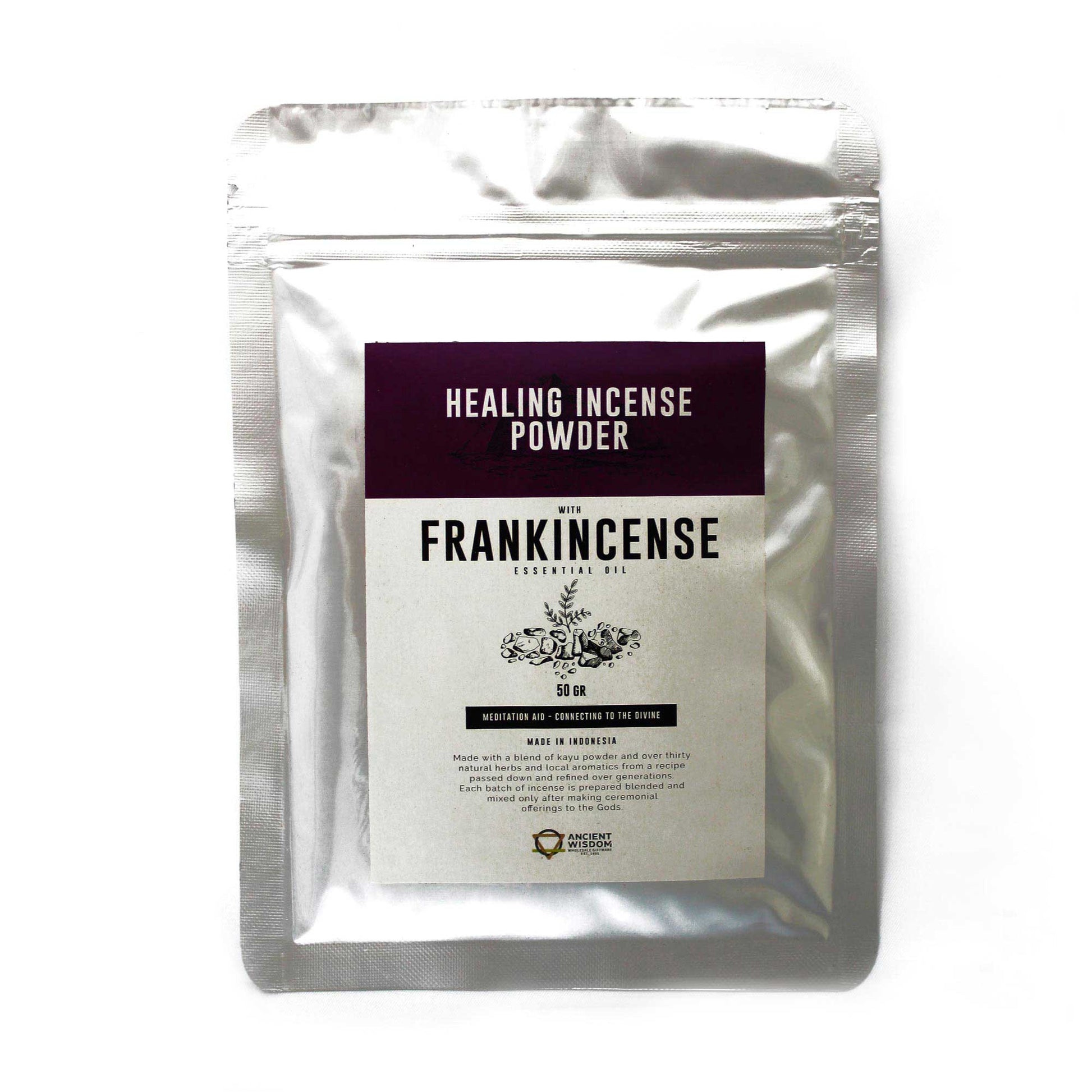 Healing Incense Powder - Frankincense 50gm - best price from Maltashopper.com HIP-03