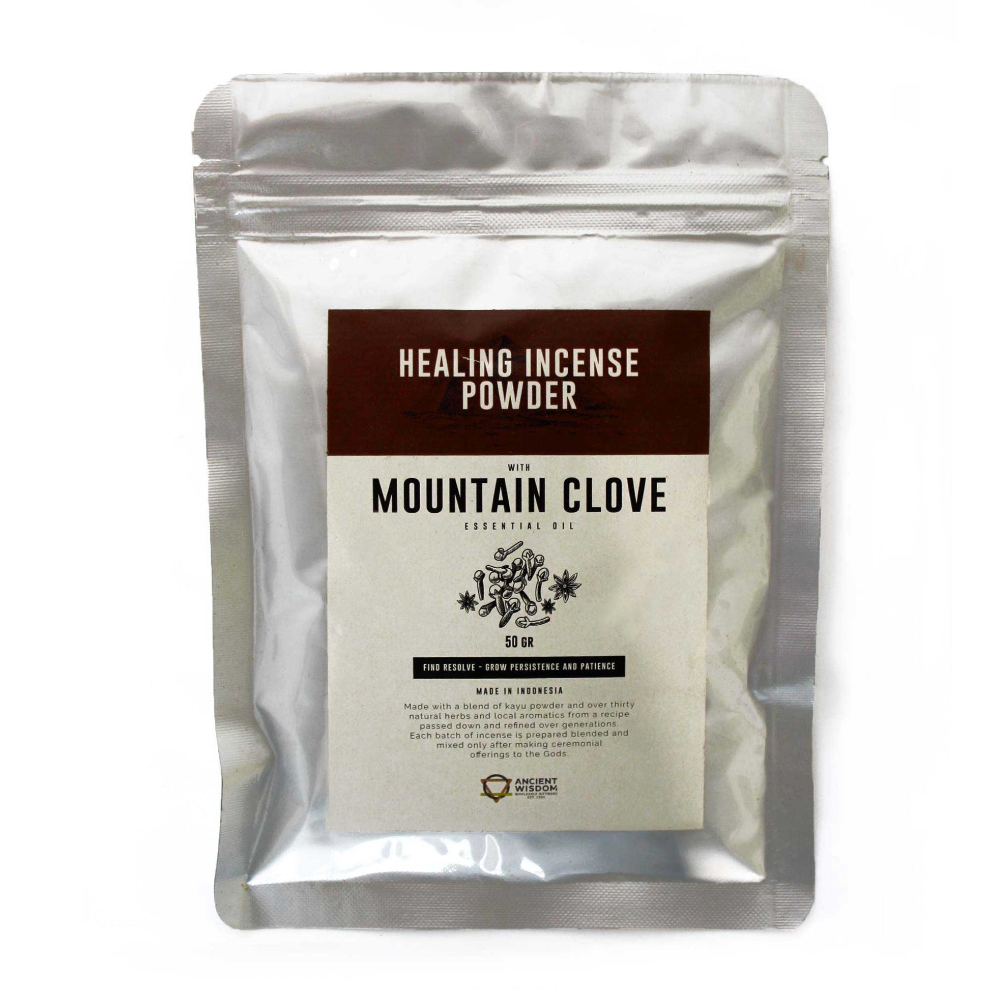 Bliss Healing Incense Powder - Mountain Clove 50gm