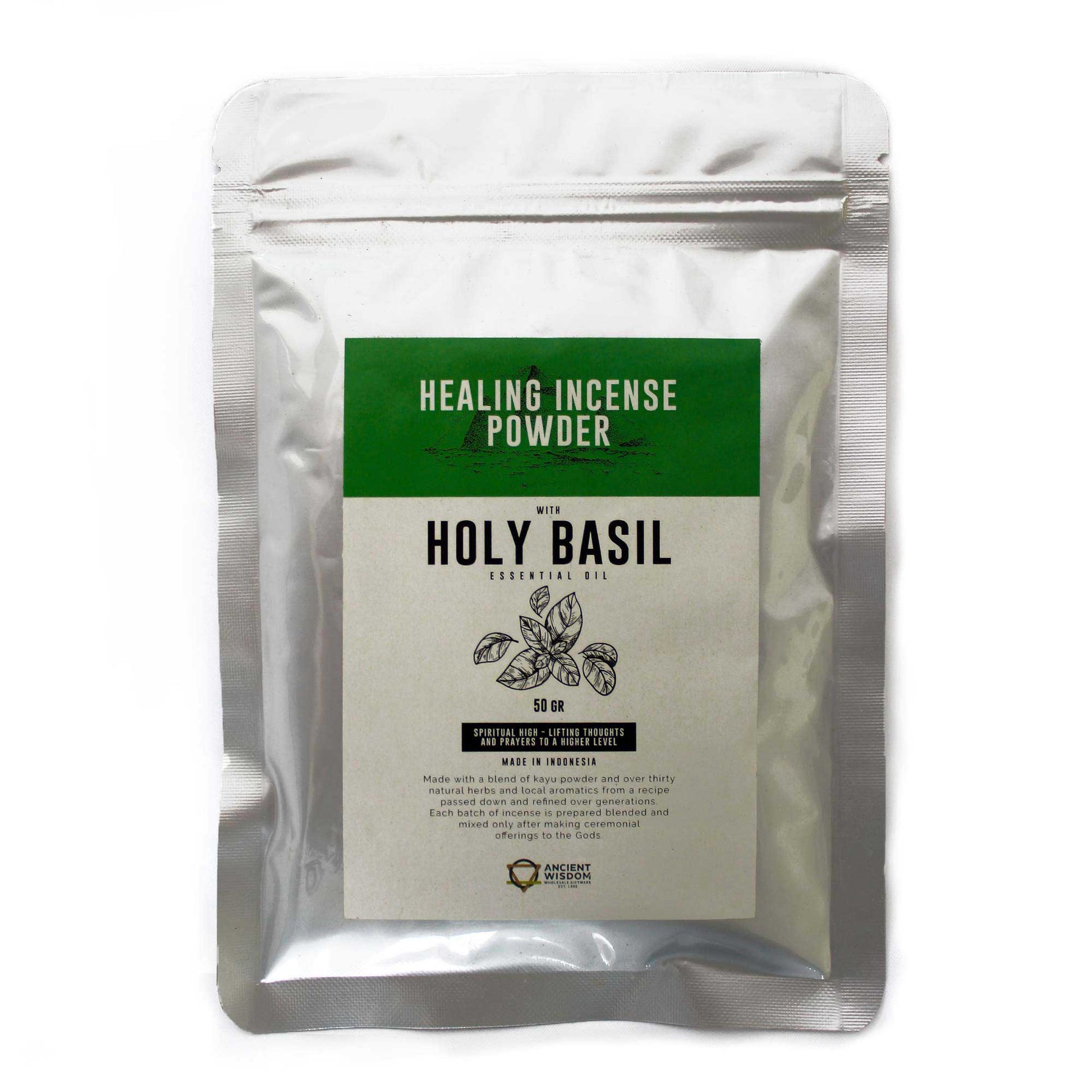 Bliss Healing Incense Powder - Holy Basil 50gm