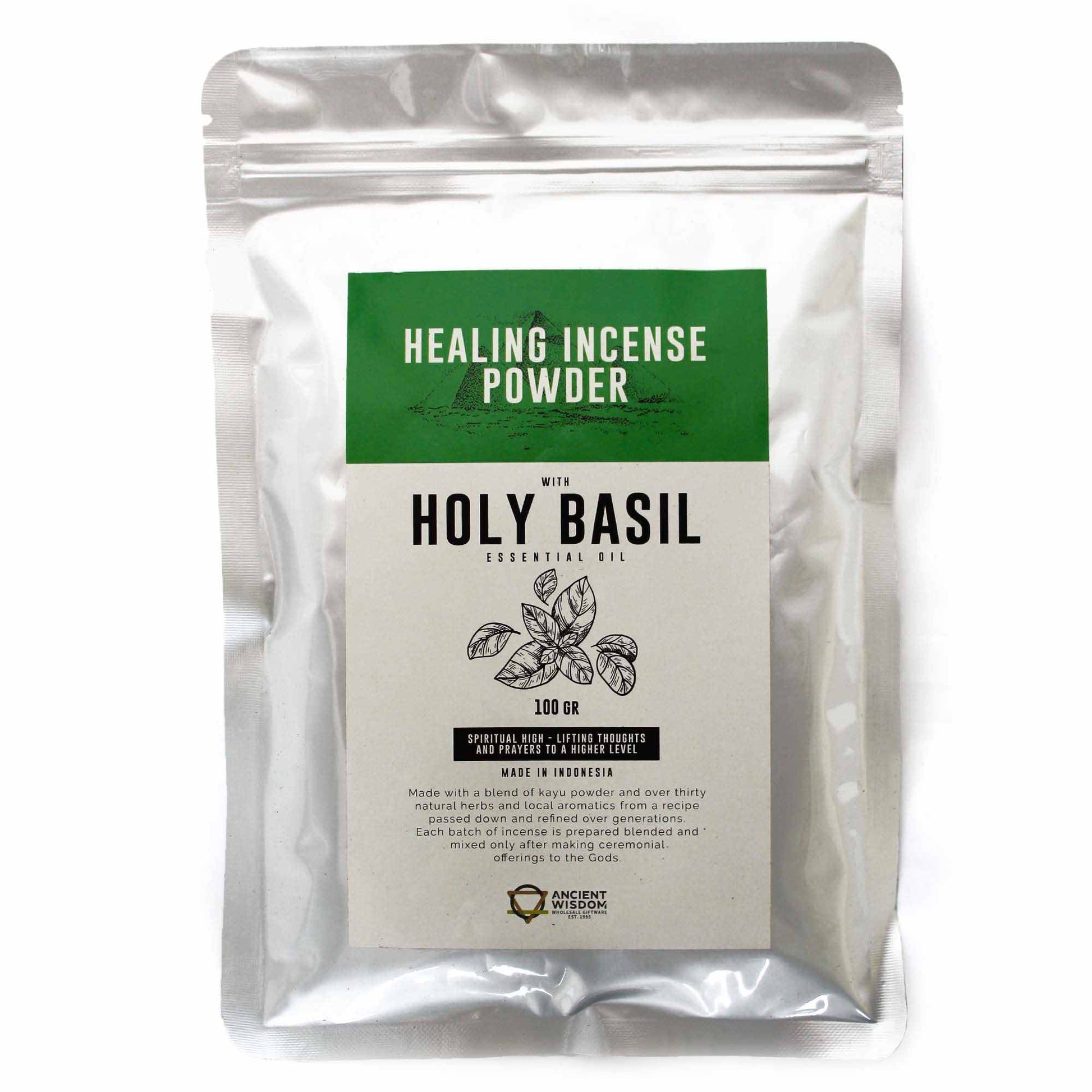Bliss Healing Incense Powder - Holy Basil 100gm