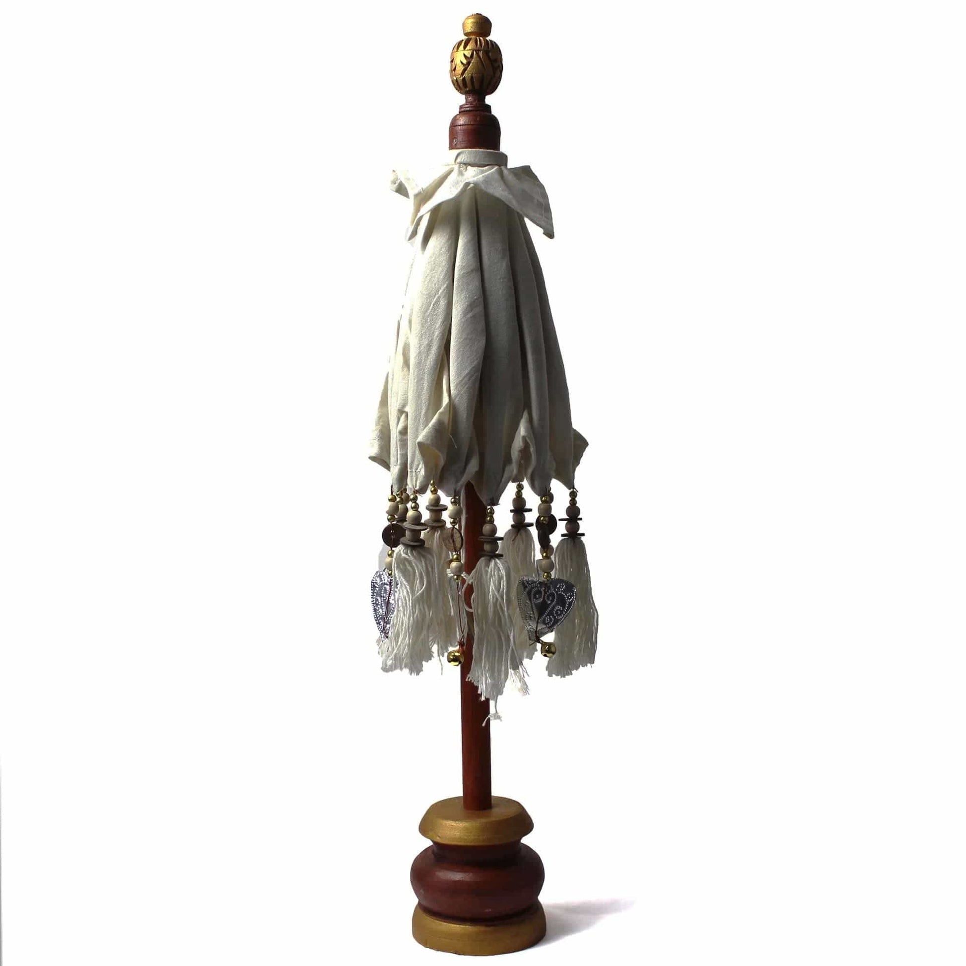 Bliss Bali Home Decor Parasol - Canvas - Natural- 40cm