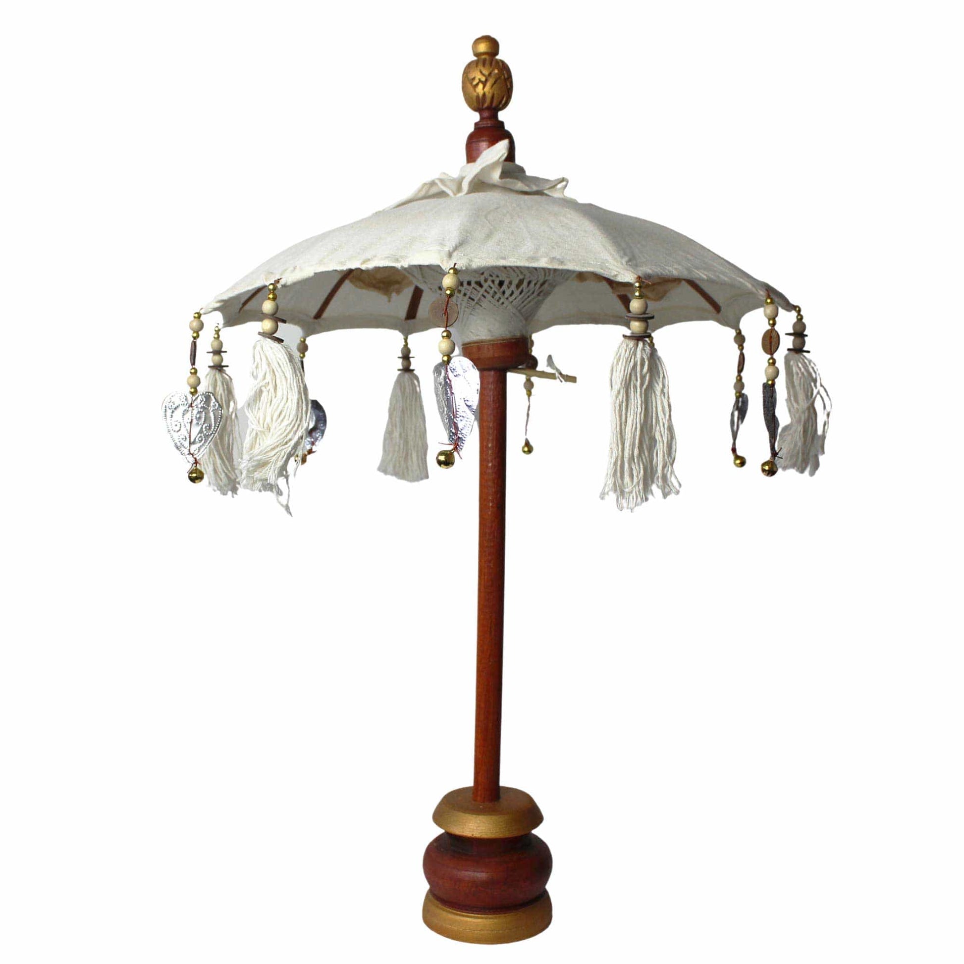 Bliss Bali Home Decor Parasol - Canvas - Natural- 40cm