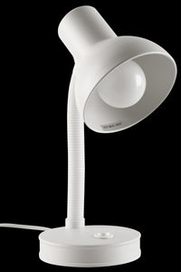 STUDIO LAMP BURO METAL WHITE H32 E27=40W - best price from Maltashopper.com BR420000938