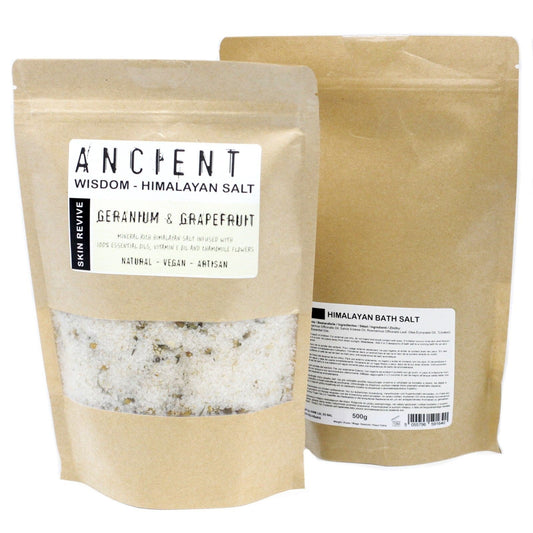 Himalayan Bath Salt Blend 500g - Skin Revive  - best price from Maltashopper.com HBATHS-05
