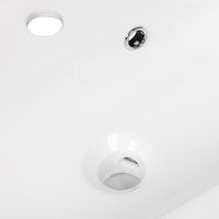 REMIX CERAMIC WASHBASIN 61X35X14 - Premium Washbasins from Bricocenter - Just €104.99! Shop now at Maltashopper.com