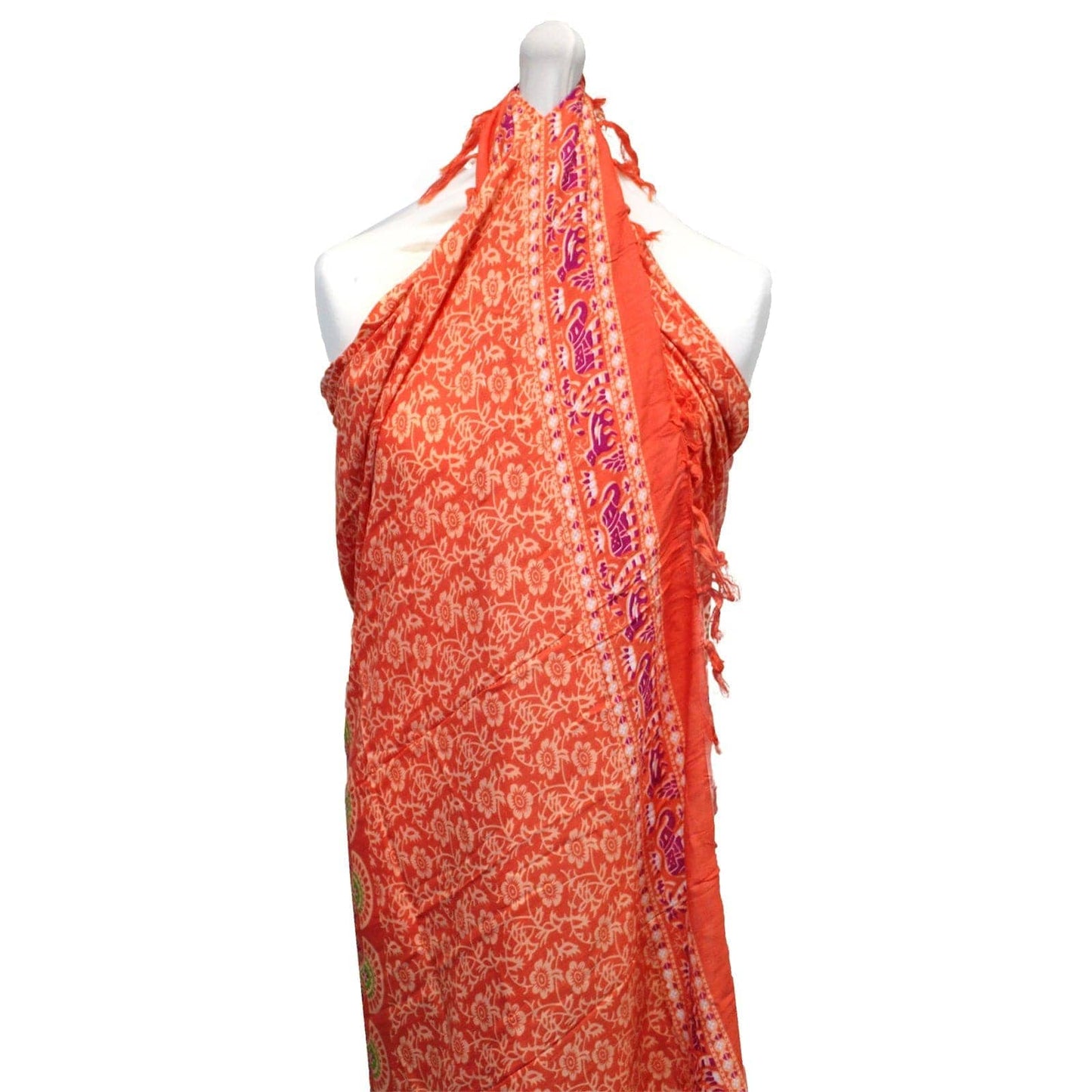 Bliss Pink Rose Mandela Sarong