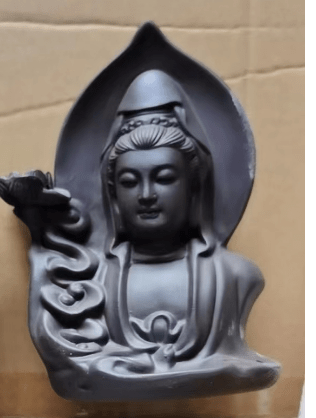 Bliss Backflow Incense Burner - Serine Buddha