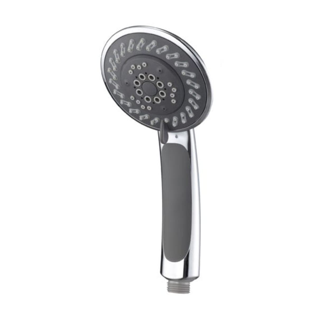 Bricocenter HAND SHOWER 5 JETS CHROME DIA 10CM EASY CLEAN