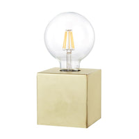 BEDSIDE LAMP SCALY TOUCH 60W E27 METAL GOLD - best price from Maltashopper.com BR420003821