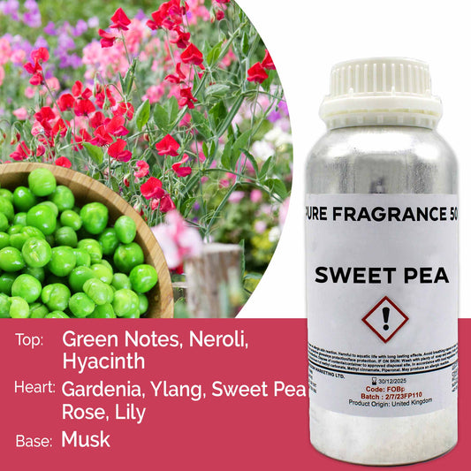 Bliss Sweet Pea Pure Fragrance Oil - 500ml