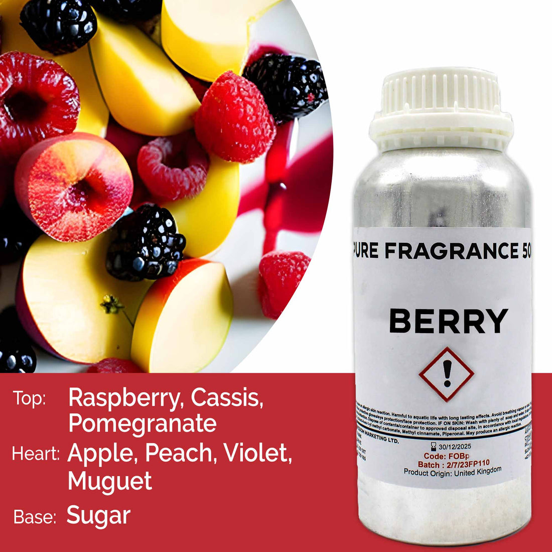 Berry Pure Fragrance Oil - 500ml
