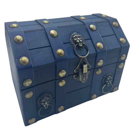 Large Treasure Chest - Teal - best price from Maltashopper.com COLB-41