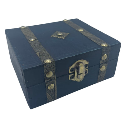 Square Tea Chest - Teal - Premium  from Bliss - Just €6.60! Shop now at Maltashopper.com