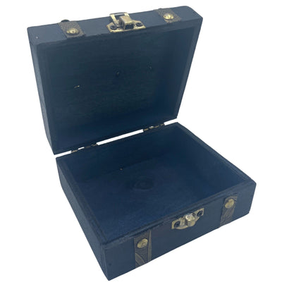 Square Tea Chest - Teal - Premium  from Bliss - Just €6.60! Shop now at Maltashopper.com