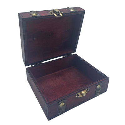 Square Tea Chest - Tan - Premium  from Bliss - Just €6.60! Shop now at Maltashopper.com
