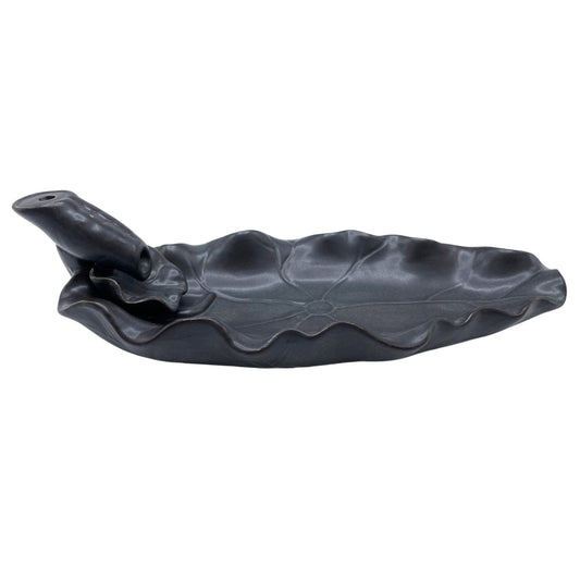 Backflow Incense Burner - Lotus Flower - best price from Maltashopper.com BACKF-61