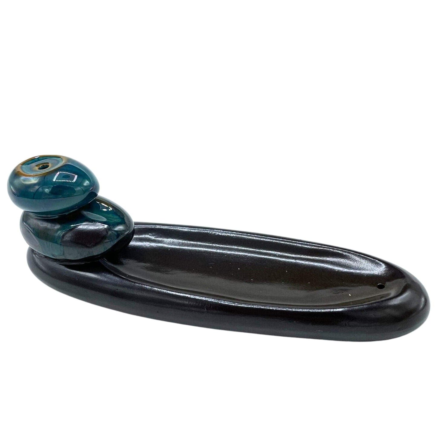 Bliss Backflow Incense Burner - Zen Pebbles Classic