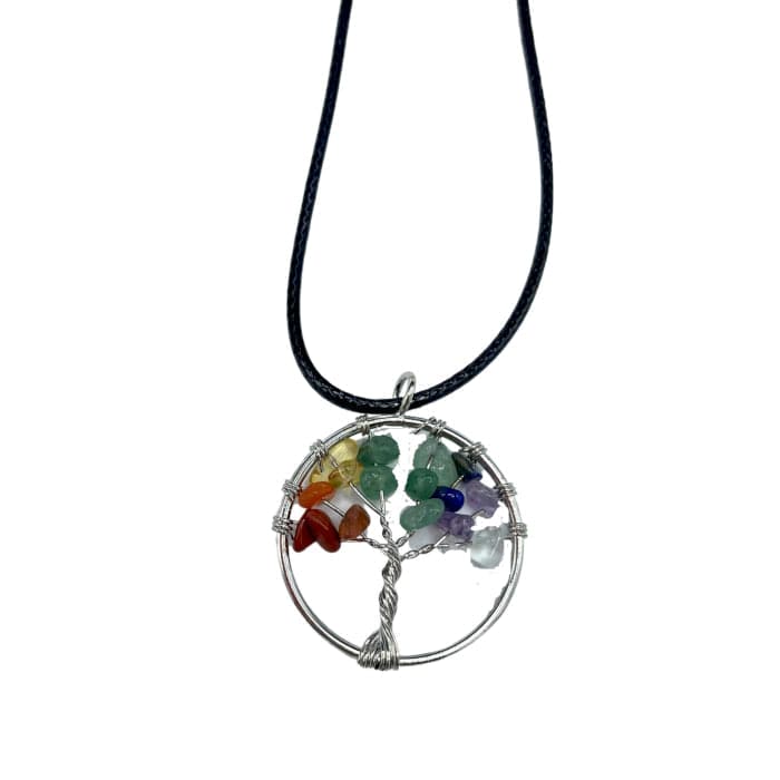 Tree of Life Pendant - Chakra - best price from Maltashopper.com TOLP-01