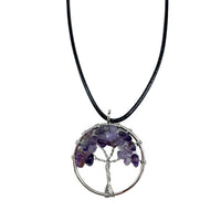 Tree of Life Pendant - Amethyst - best price from Maltashopper.com TOLP-07