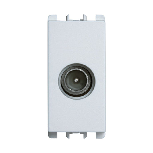 Bricocenter TV PASSTHROUGH SOCKET NEA WHITE