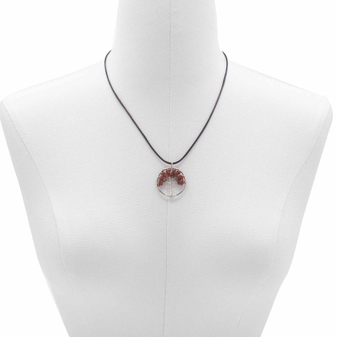 Tree of Life Pendant - Red Jasper - best price from Maltashopper.com TOLP-05