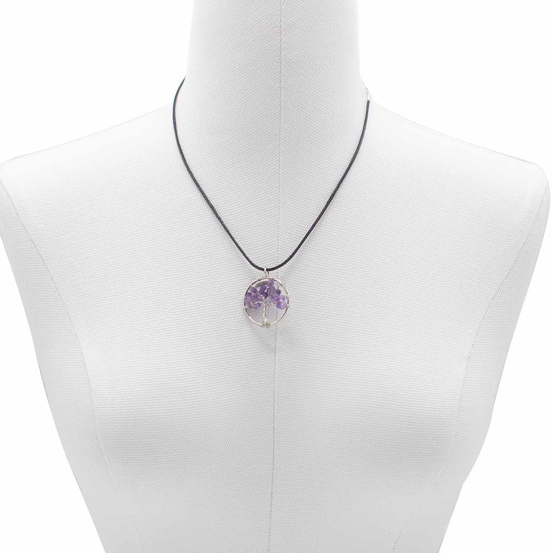 Tree of Life Pendant - Amethyst - best price from Maltashopper.com TOLP-07