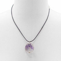 Tree of Life Pendant - Amethyst - best price from Maltashopper.com TOLP-07