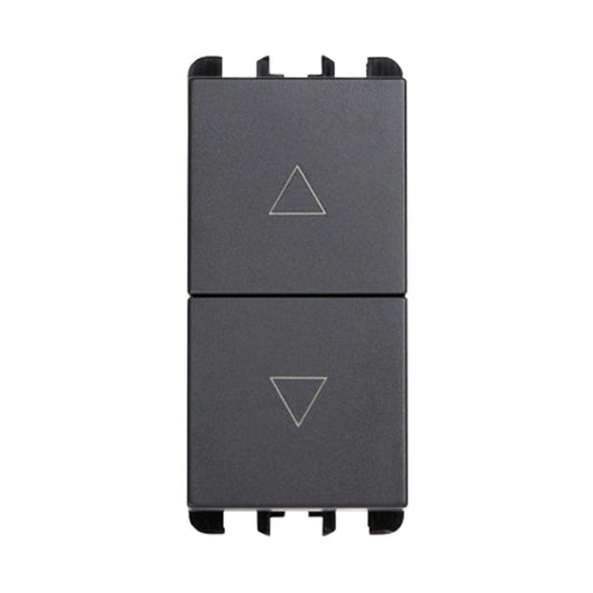 DOUBLE PUSHBUTTON 250V NEA ANTHRACITE - best price from Maltashopper.com BR420004803