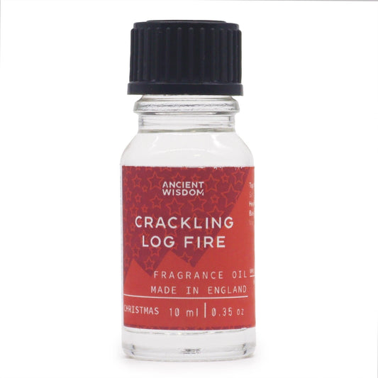 Bliss Crackling Log Fire Fragrance Oil 10ml