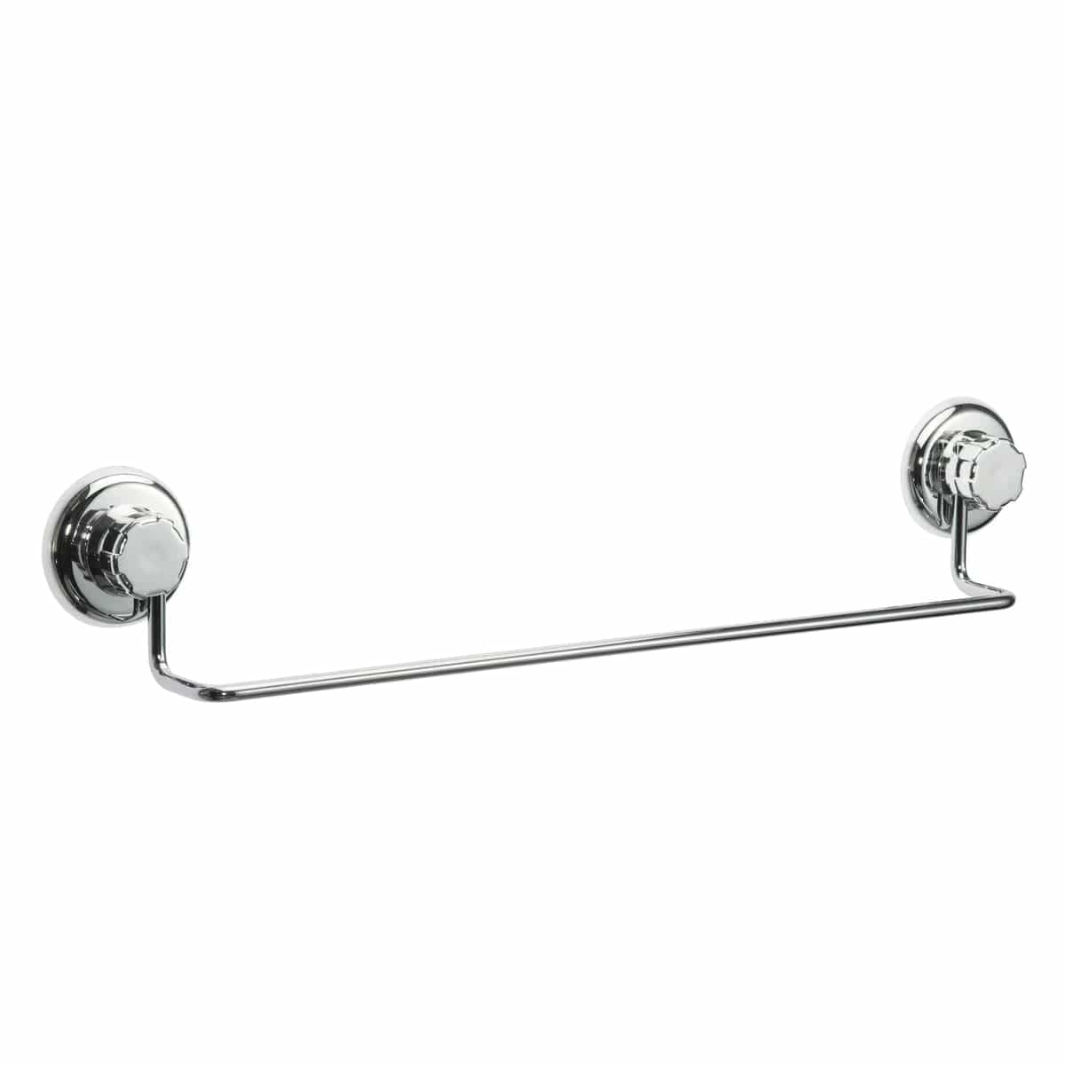 TOWEL HOLDER L 45 CM SUCTION CUP CHROME - best price from Maltashopper.com BR430460510