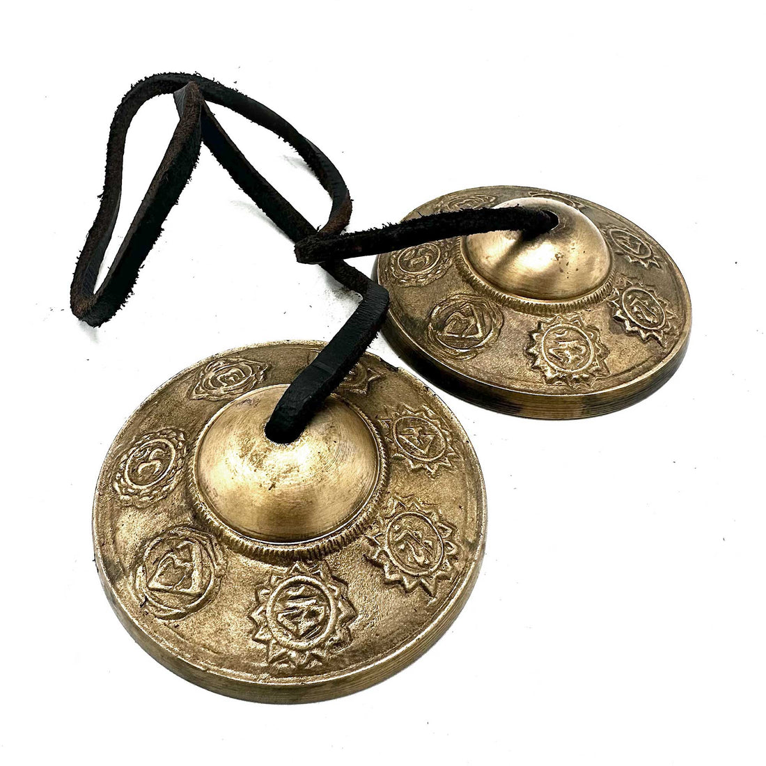 Tibetan Tingsha - Seven Charkra - approx 7cm - best price from Maltashopper.com TTB-02