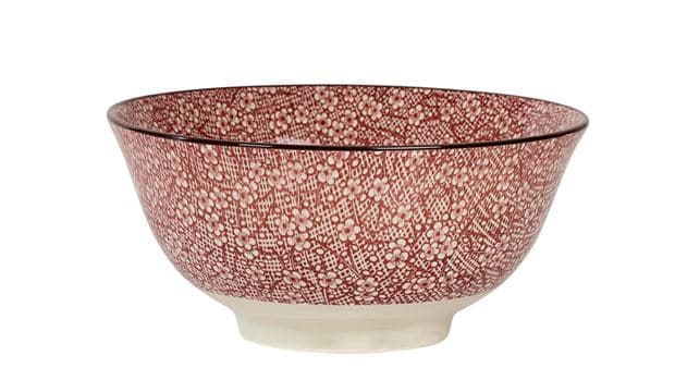 Casa NARUMI BORDO Dark red bowl H 7 cm - Ø 15,5 cm