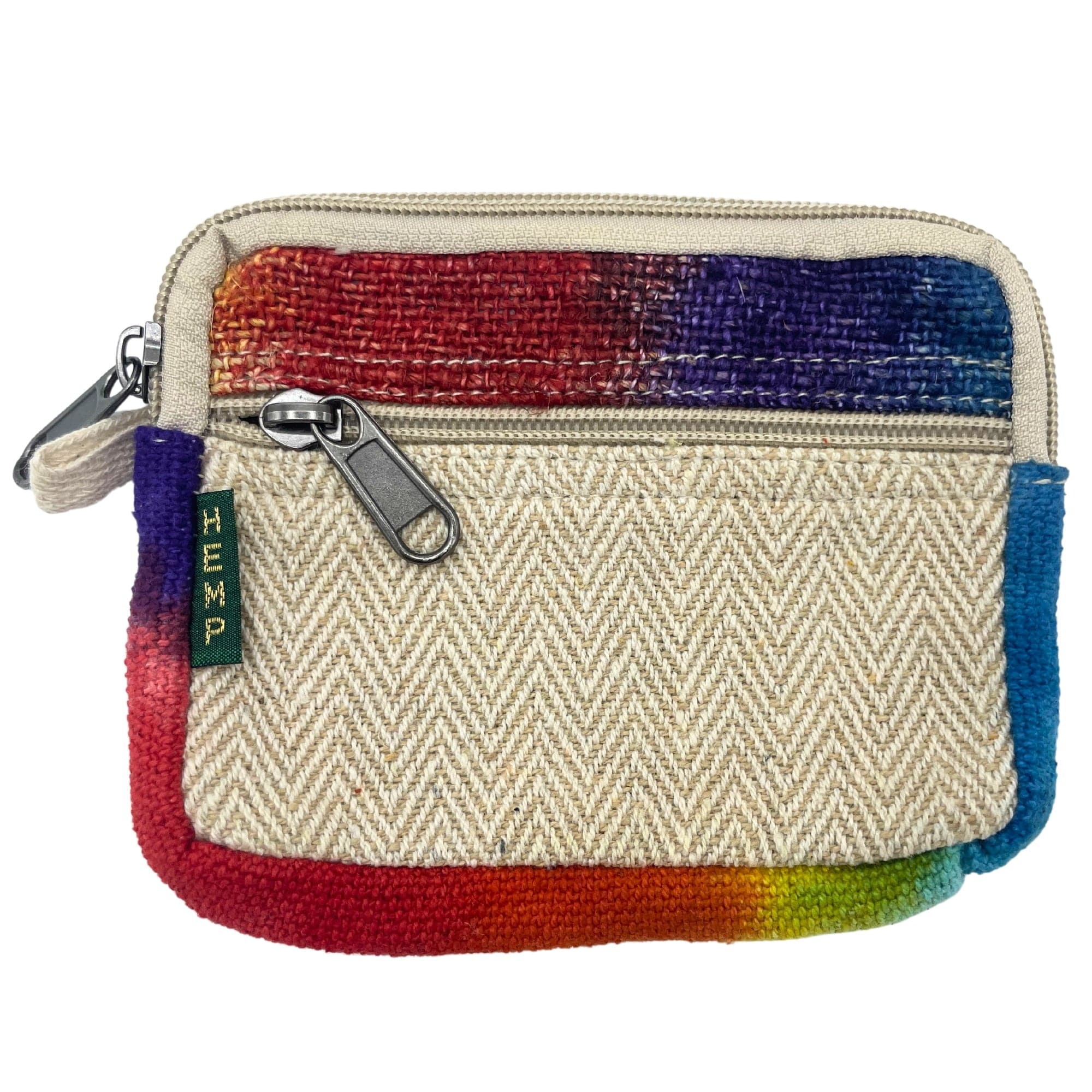 Tiedye Hemp Square Pouch - Premium  from Bliss - Just €8.35! Shop now at Maltashopper.com