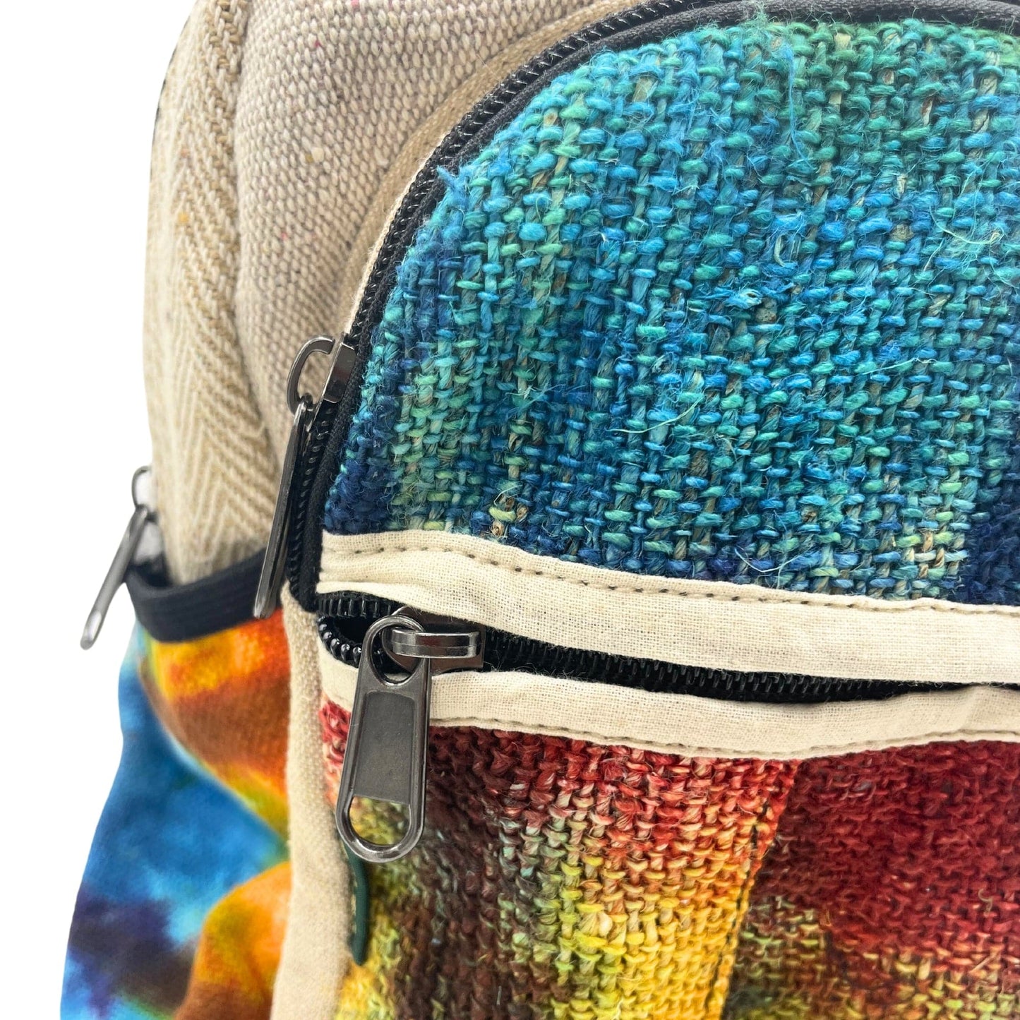 Bliss Tiedye Hemp Medium Backpack No Print