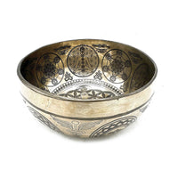 Tibetan Healing Engraved Bowl - 16cm - 7 Chakra - best price from Maltashopper.com TIB-102